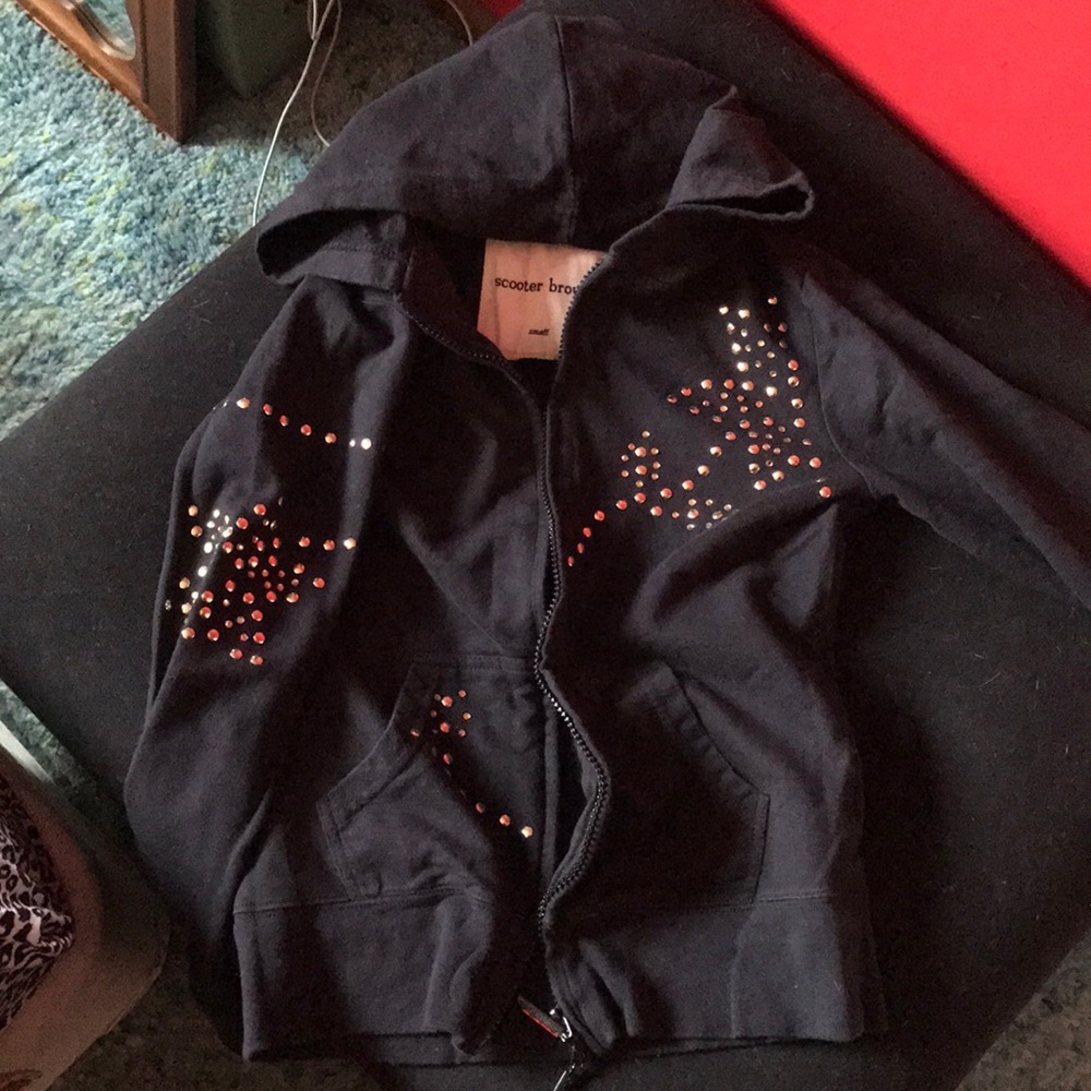 Studded hoodie